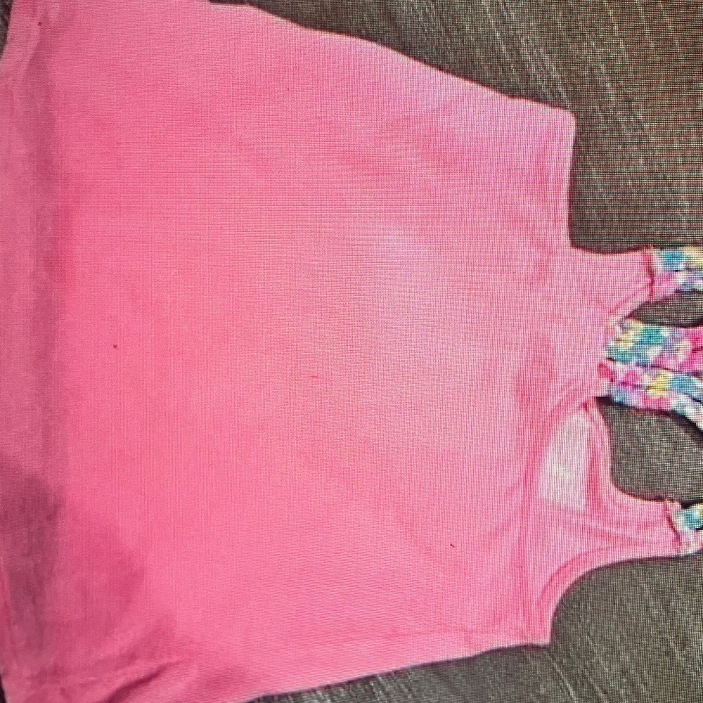 Tommy Bahama Pink Kids Blouse with Seahorse Design - Picture 3 of 4